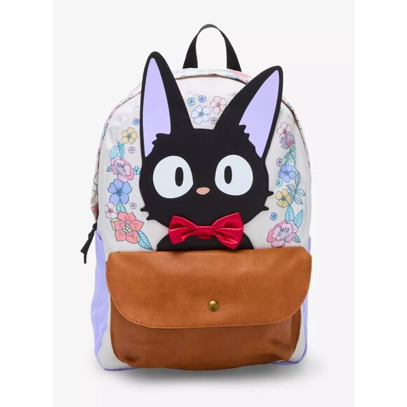Studio Ghibli Kiki\'s Delivery Service Jiji Figural Backpack NEW main image 5